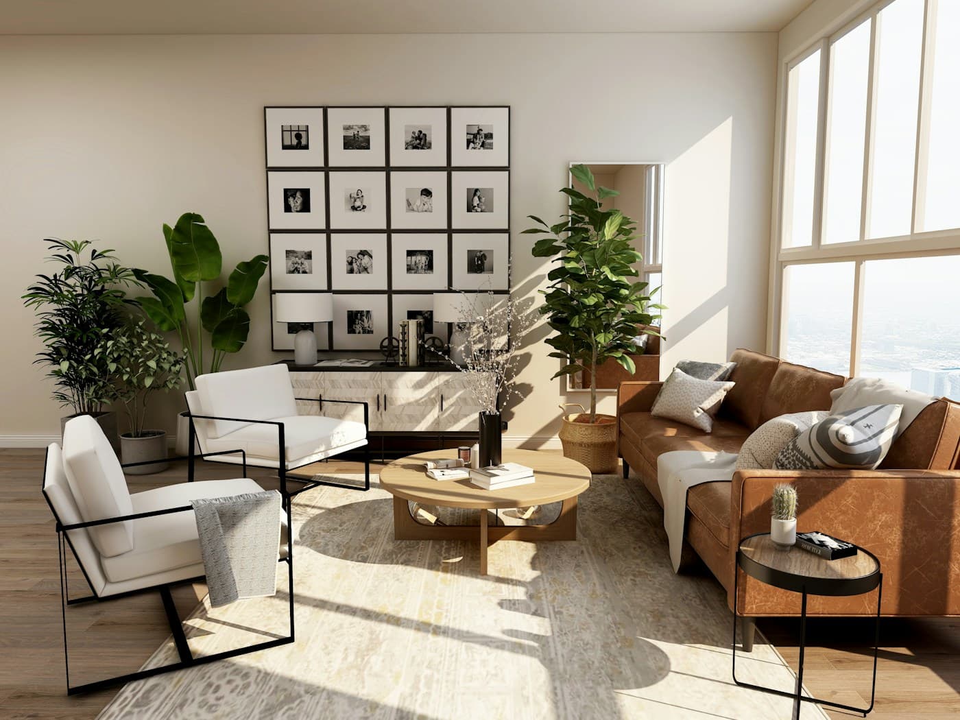 Representative residential interior